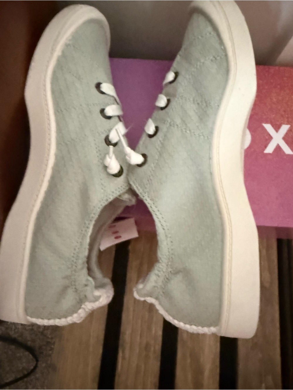 Roxy Bayshore II faded green Women's Sneakers 9.5 - Picture 6 of 11